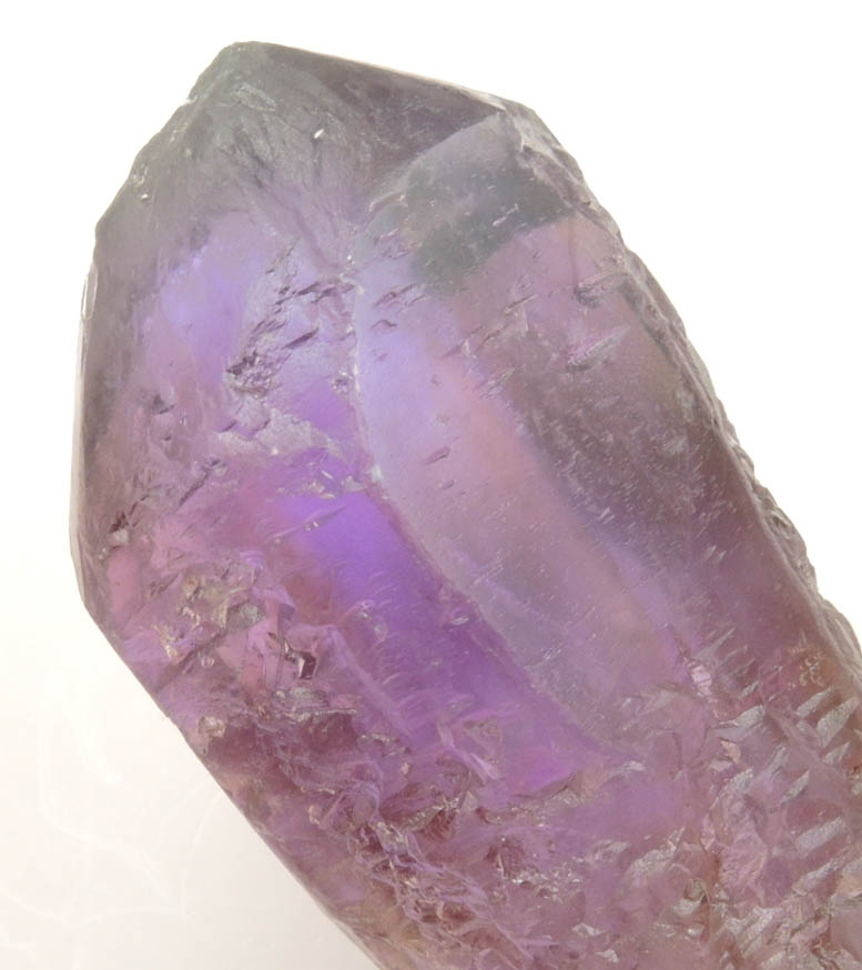 Quartz var. Ametrine Crystal (rare combination of amethyst and citrine) from Anahi Mine, La Gaiba District, Angel Sandoval Province, Santa Cruz Department, Bolivia