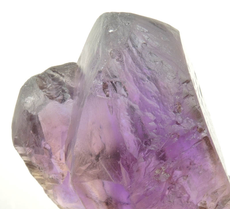 Quartz var. Ametrine Crystal (rare combination of amethyst and citrine) from Anahi Mine, La Gaiba District, Angel Sandoval Province, Santa Cruz Department, Bolivia