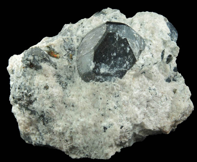 Pyrite with Chalcocite coating from Milpillas Mine, Cuitaca, Sonora, Mexico