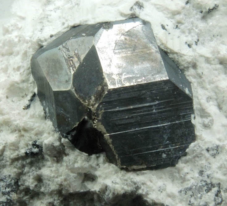 Pyrite with Chalcocite coating from Milpillas Mine, Cuitaca, Sonora, Mexico