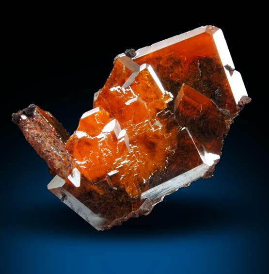 Wulfenite from Red Cloud Mine, Silver District, La Paz County, Arizona