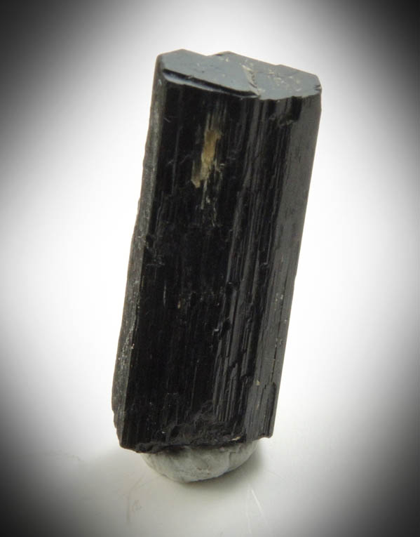 Arfvedsonite (rare terminated Arfvedsonite crystal) from Hurricane Mountain, east of Intervale, Carroll County, New Hampshire