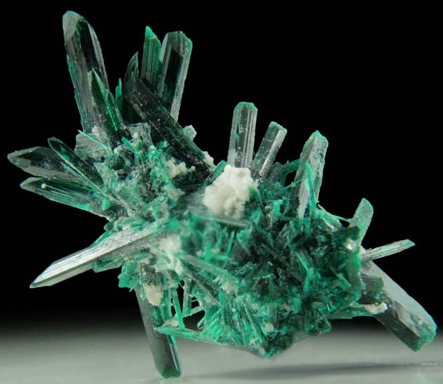 Brochantite from Milpillas Mine, Cuitaca, Sonora, Mexico