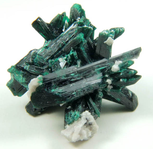 Brochantite from Milpillas Mine, Cuitaca, Sonora, Mexico