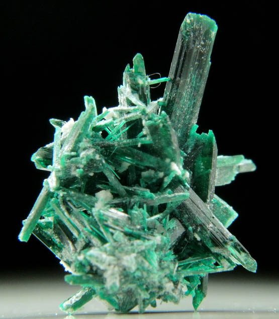 Brochantite from Milpillas Mine, Cuitaca, Sonora, Mexico