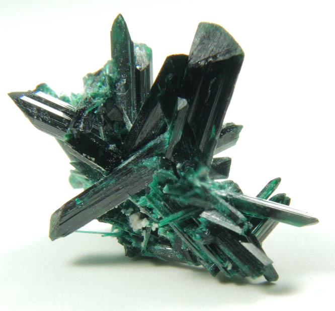 Brochantite from Milpillas Mine, Cuitaca, Sonora, Mexico