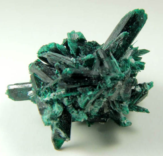 Brochantite from Milpillas Mine, Cuitaca, Sonora, Mexico