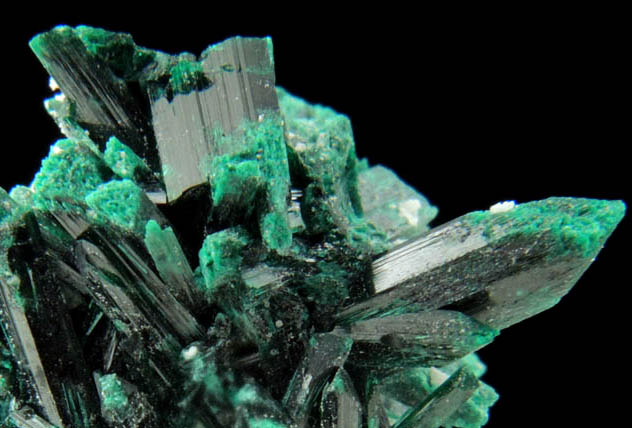 Brochantite from Milpillas Mine, Cuitaca, Sonora, Mexico