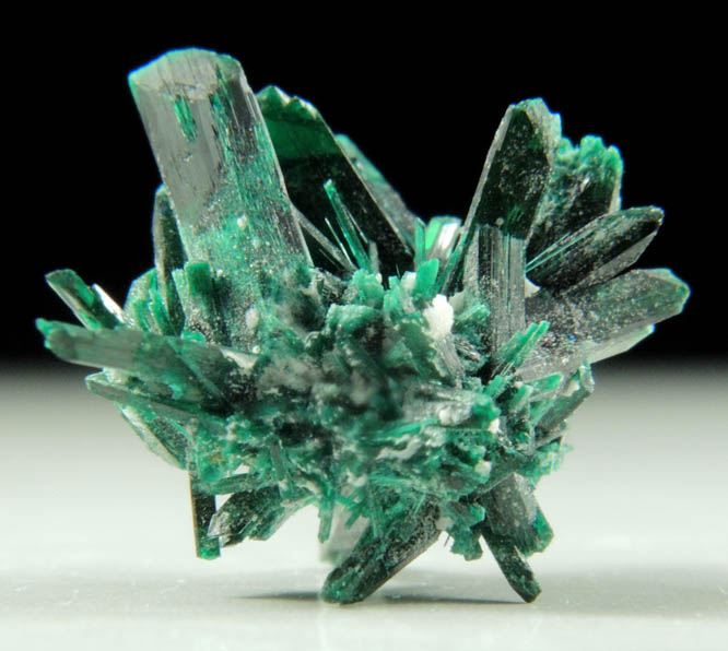 Brochantite from Milpillas Mine, Cuitaca, Sonora, Mexico