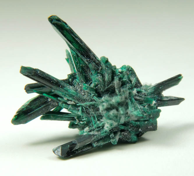 Brochantite from Milpillas Mine, Cuitaca, Sonora, Mexico