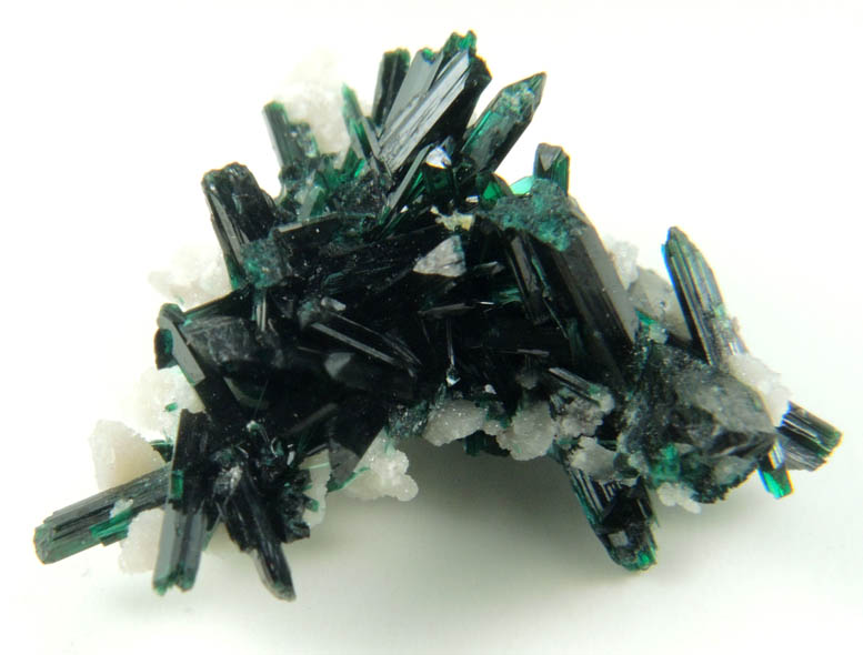 Brochantite from Milpillas Mine, Cuitaca, Sonora, Mexico