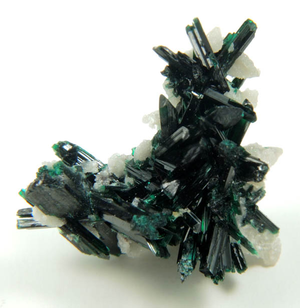 Brochantite from Milpillas Mine, Cuitaca, Sonora, Mexico