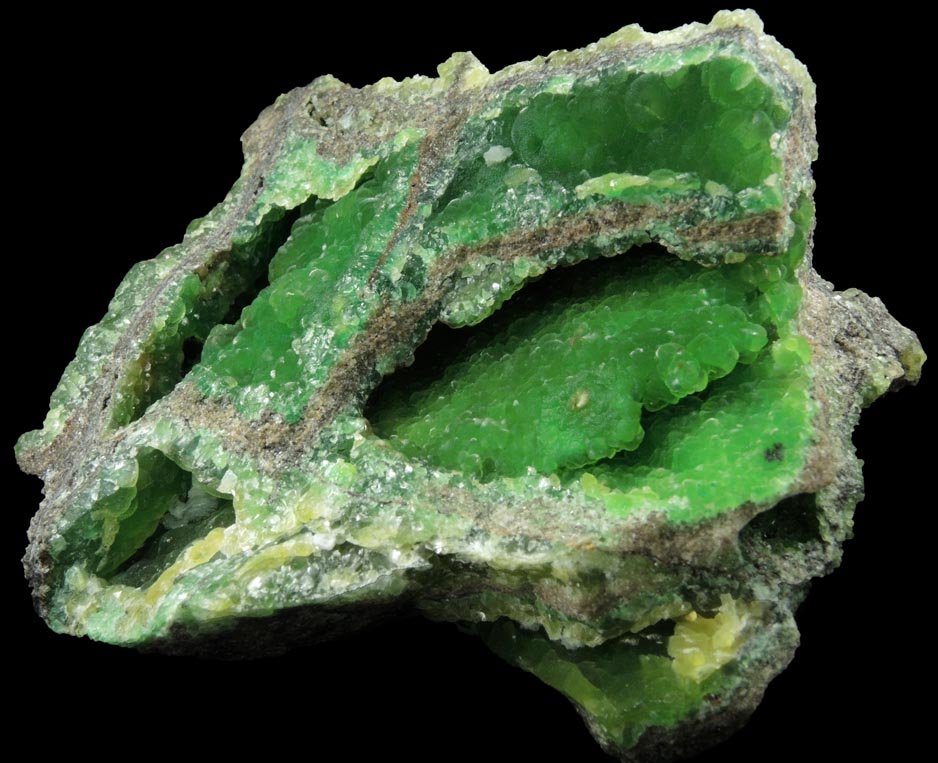 Smithsonite from 79 Mine, Banner District, near Hayden, Gila County, Arizona