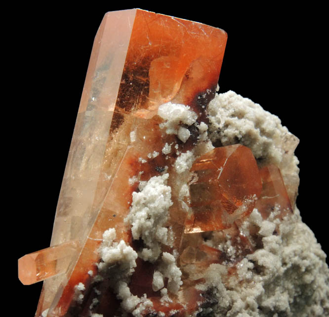 Topaz with Rutile inclusions from Cerro de los Remedios, Durango, Mexico