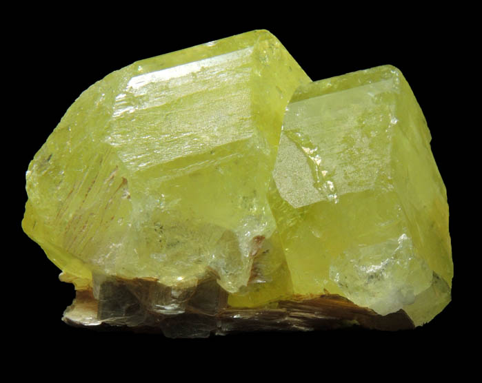 Brazilianite from Divino das Laranjeras, Minas Gerais, Brazil