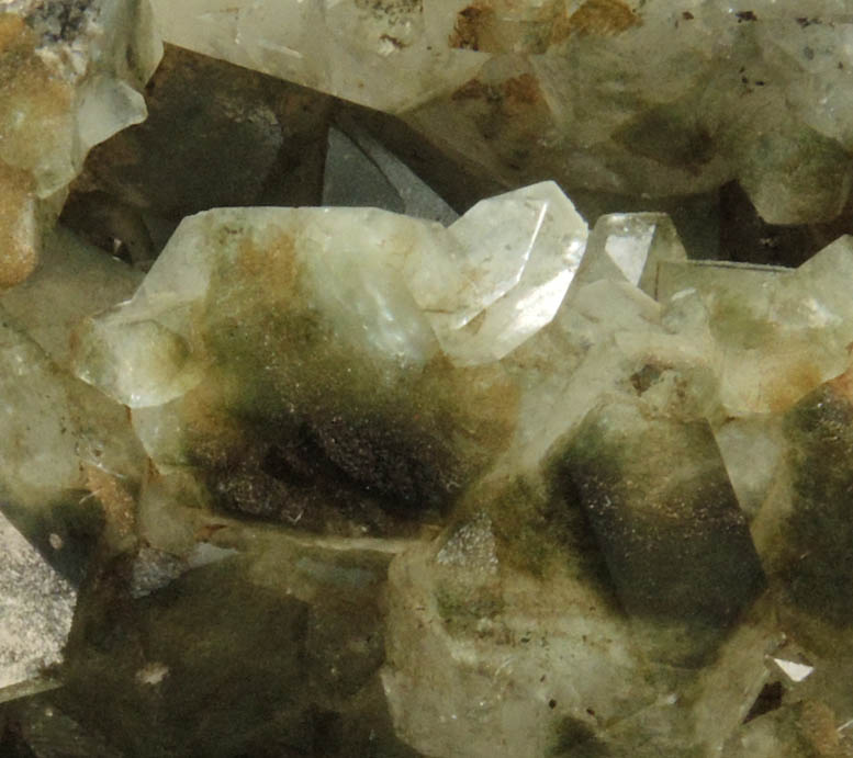 Apophyllite included with Chlorite from Millington Quarry, Bernards Township, Somerset County, New Jersey