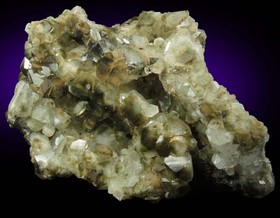 Apophyllite included with Chlorite from Millington Quarry, Bernards Township, Somerset County, New Jersey