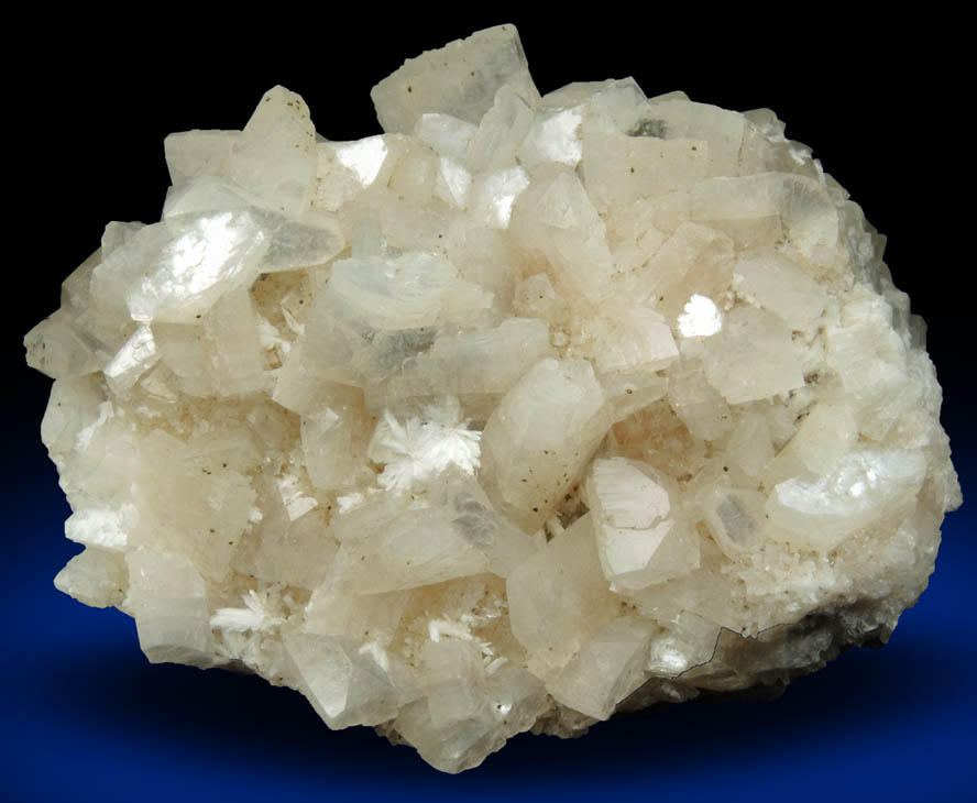 Heulandite, Babingtonite, Laumontite, Quartz from Prospect Park Quarry, Prospect Park, Passaic County, New Jersey