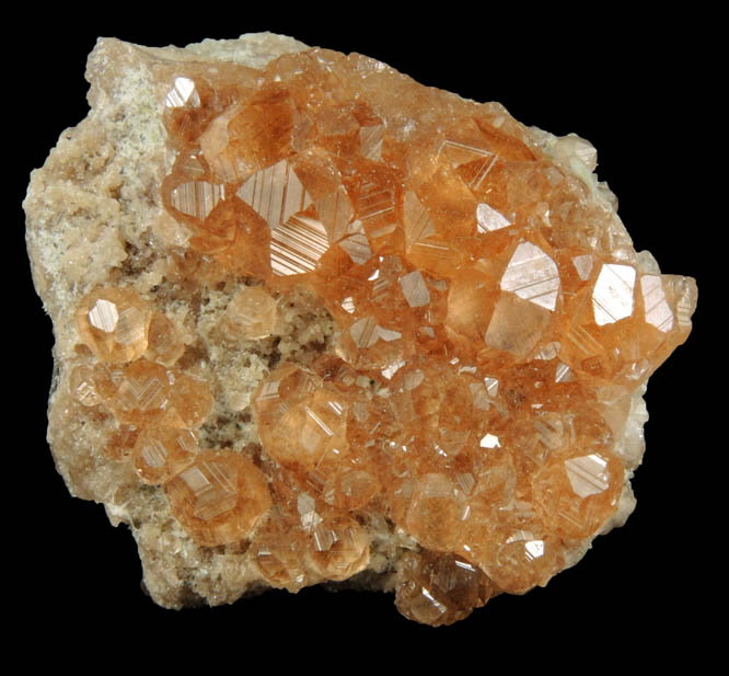 Grossular Garnet from Jeffrey Mine, Asbestos, Qubec, Canada