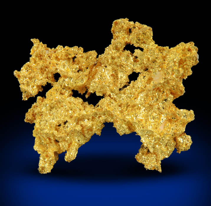 Gold from Mother Lode District, Tuolumne County, California