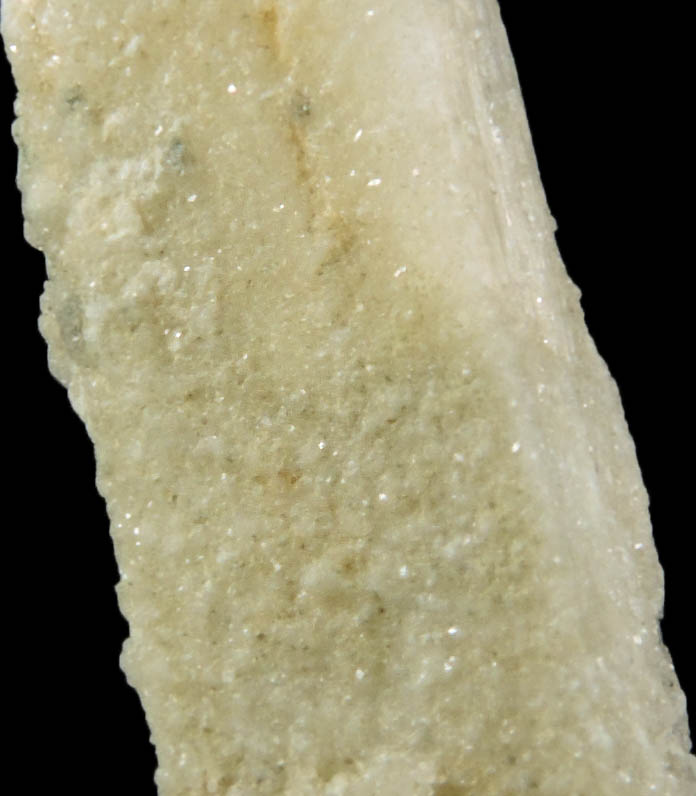 Natrolite with partial coating of Heulandite from Chimney Rock Quarry, Bound Brook, Somerset County, New Jersey