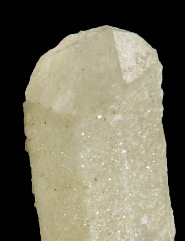 Natrolite with partial coating of Heulandite from Chimney Rock Quarry, Bound Brook, Somerset County, New Jersey