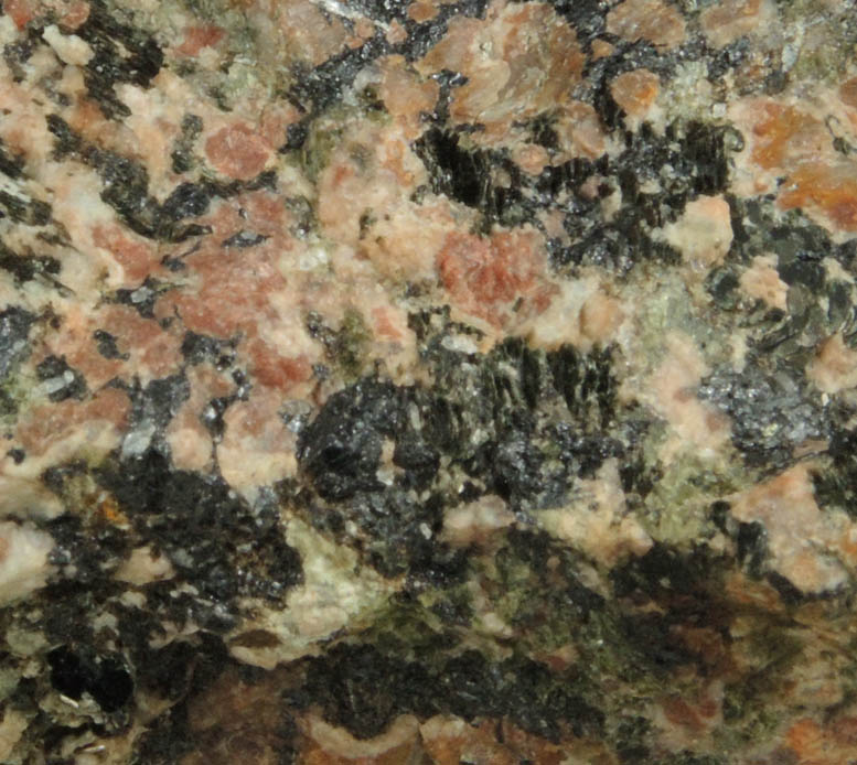 Schorlomite with Biotite in Nepheline Syenite from Magnet Cove, Hot Spring County, Arkansas (Type Locality for Schorlomite)