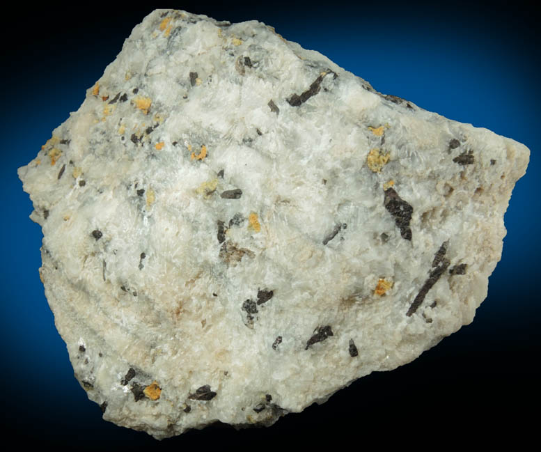 Warwickite with Chondrodite in Franklin Marble from Warwickite locality, Amity, Warwick Township, Orange County, New York (Type Locality for Warwickite)