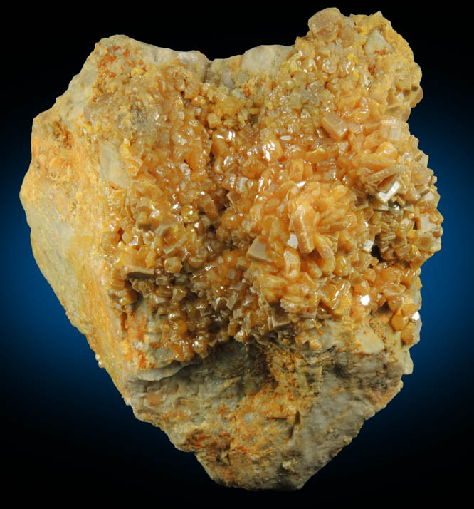 Wulfenite from Meica District, Mount Peca, Carinthia, Slovenia