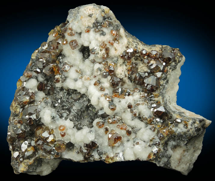 Sphalerite, Tetrahedrite, Quartz from Trepca District, 10 km east of Kosozska Mitrovica, Kosovo