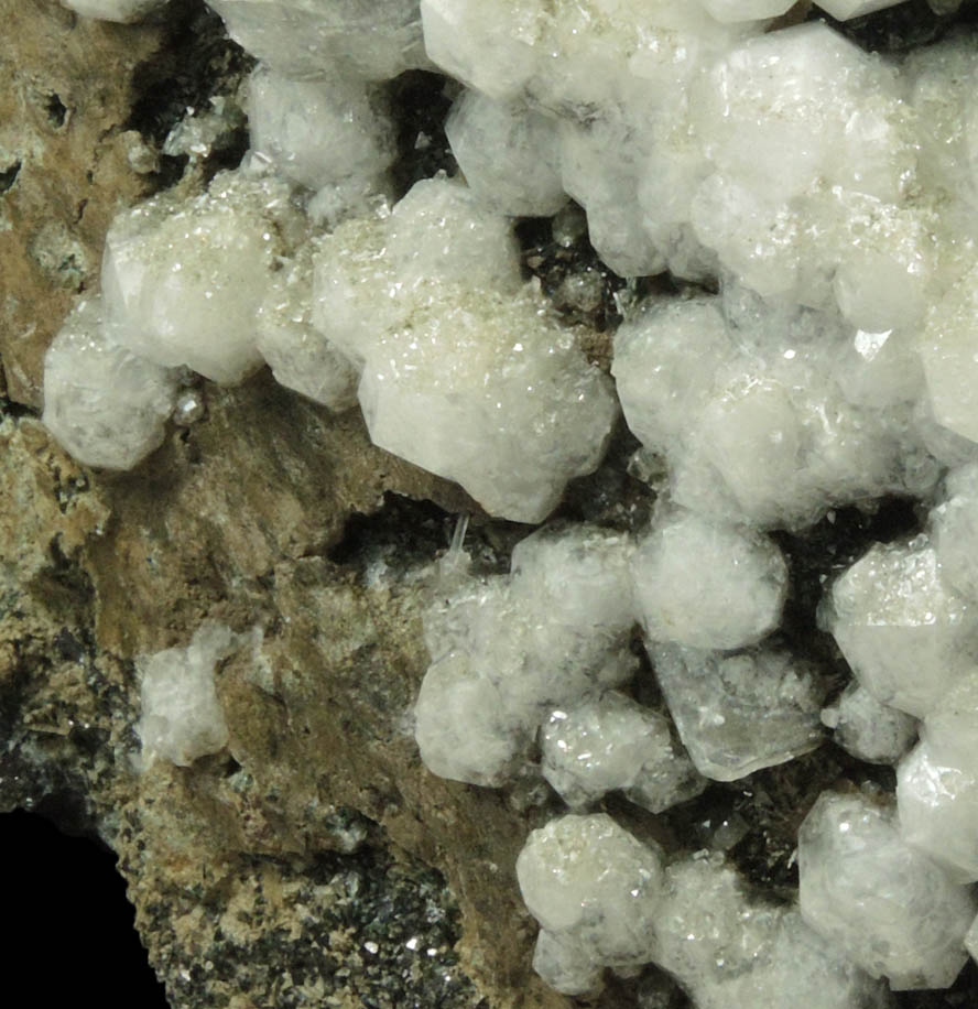 Analcime, Apophyllite, Natrolite from Cornwall Iron Mines, Cornwall, Lebanon County, Pennsylvania