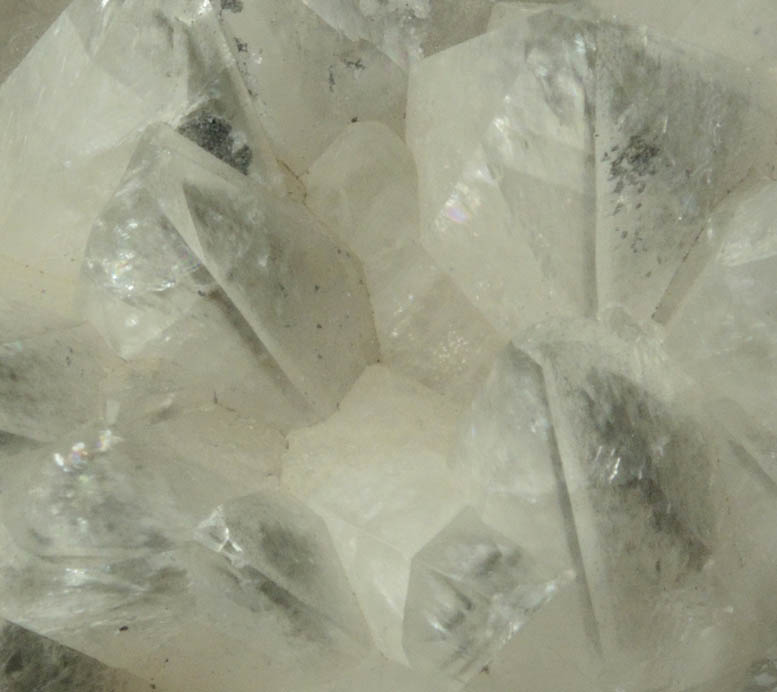 Calcite with phantom-growth zoning from San Martin District, Sombrerete, Zacatecas, Mexico