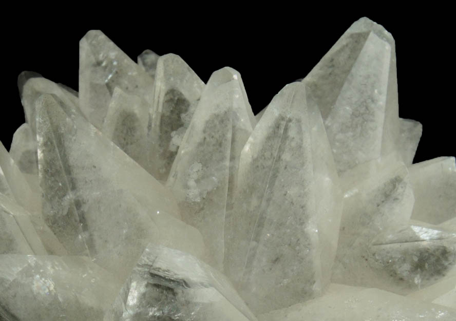 Calcite with phantom-growth zoning from San Martin District, Sombrerete, Zacatecas, Mexico