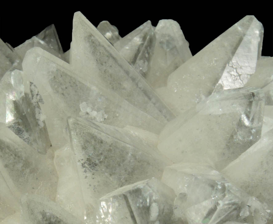 Calcite with phantom-growth zoning from San Martin District, Sombrerete, Zacatecas, Mexico