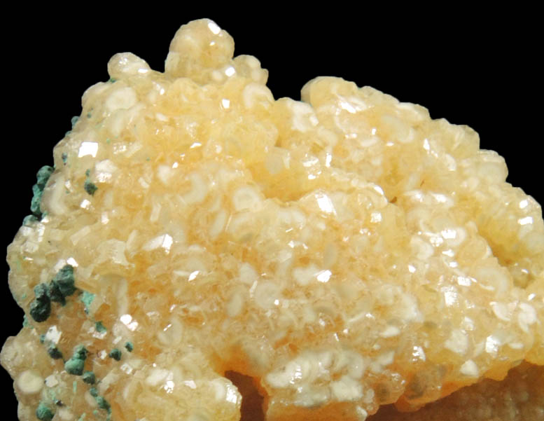 Cerussite (chrome-rich) from Dundas, Zeehan District, Tasmania, Australia