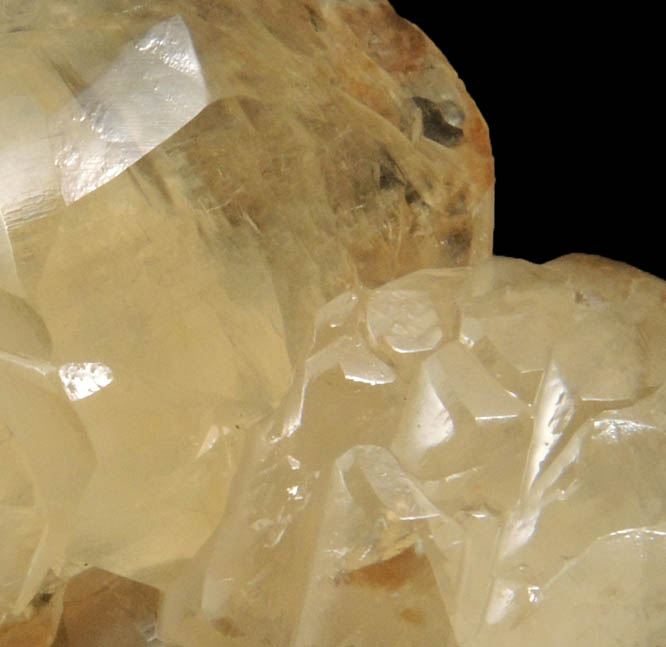 Calcite from Paul Frank Quarry, North Vernon, Jennings County, Indiana