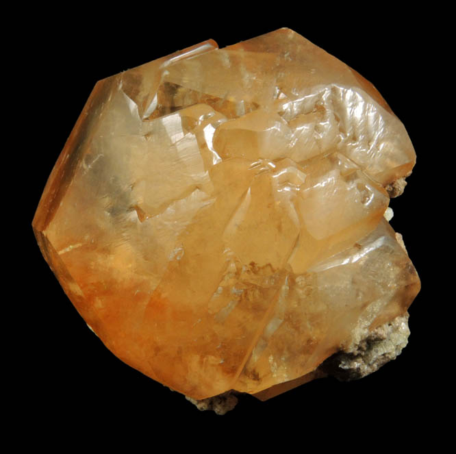 Calcite from Paul Frank Quarry, North Vernon, Jennings County, Indiana