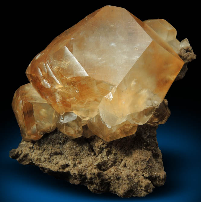 Calcite on Limestone from Paul Frank Quarry, North Vernon, Jennings County, Indiana