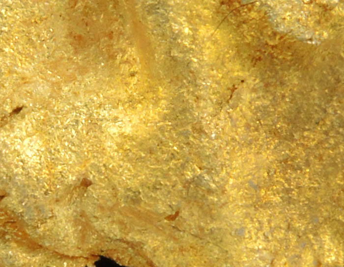 Gold from Round Mountain Gold Mine, 71.5 km north of Tonopah, Nye County, Nevada