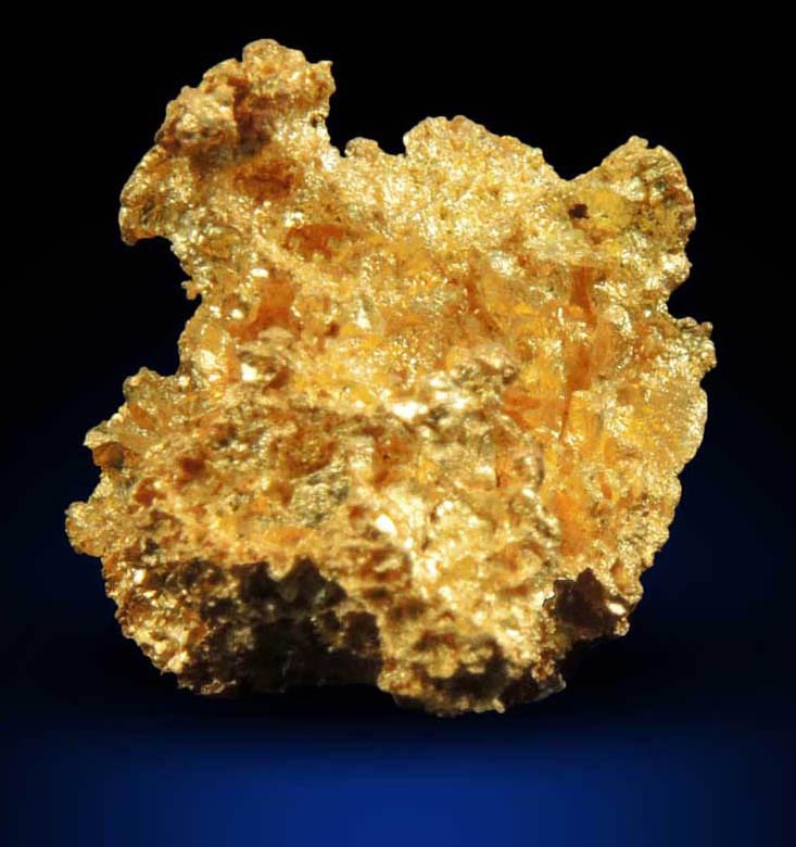 Gold from Eugene Mountains, Humboldt County, Nevada