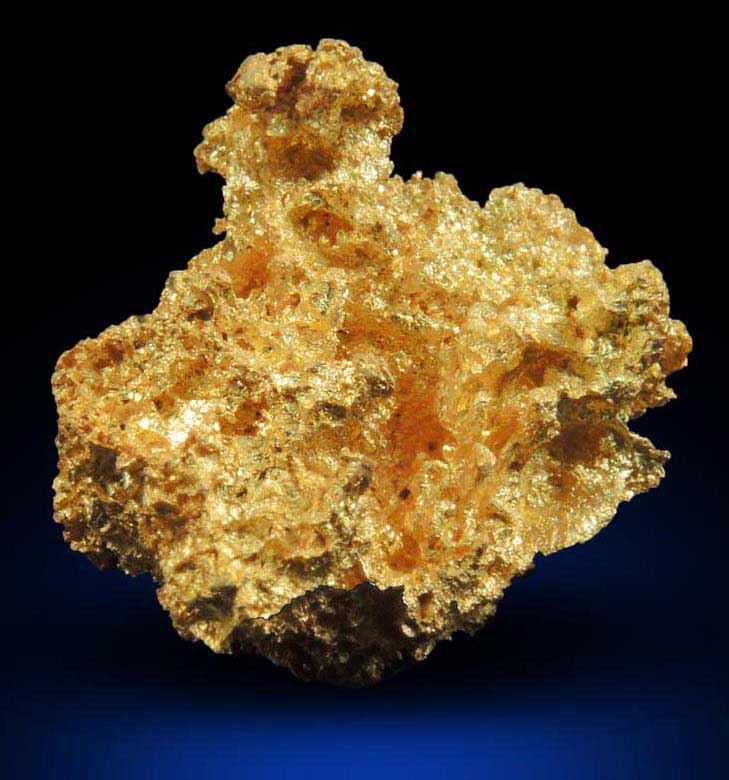 Gold from Eugene Mountains, Humboldt County, Nevada