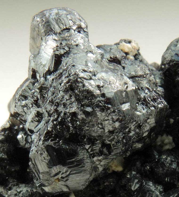 Pyrargyrite, Quartz and Calcite from Fresnillo District, Zacatecas, Mexico