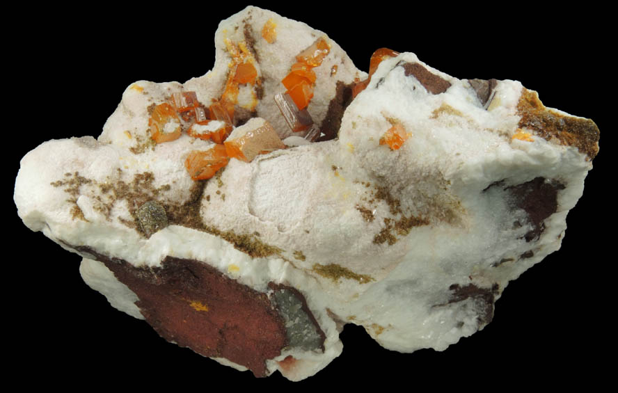 Wulfenite from Ahumada Mine, Sierra de Los Lamentos, Chihuahua, Mexico