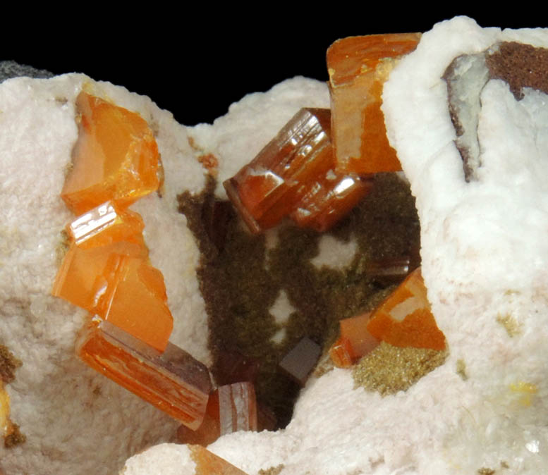 Wulfenite from Ahumada Mine, Sierra de Los Lamentos, Chihuahua, Mexico