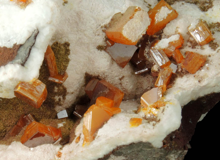 Wulfenite from Ahumada Mine, Sierra de Los Lamentos, Chihuahua, Mexico