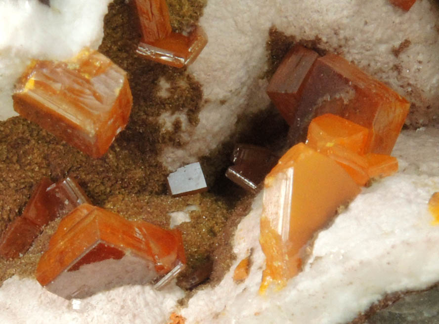 Wulfenite from Ahumada Mine, Sierra de Los Lamentos, Chihuahua, Mexico