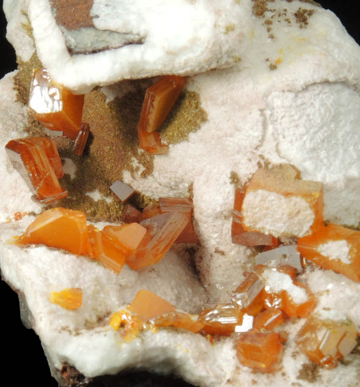 Wulfenite from Ahumada Mine, Sierra de Los Lamentos, Chihuahua, Mexico