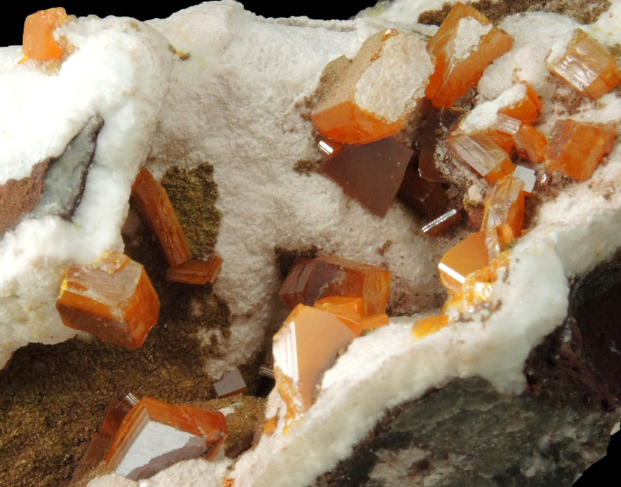 Wulfenite from Ahumada Mine, Sierra de Los Lamentos, Chihuahua, Mexico