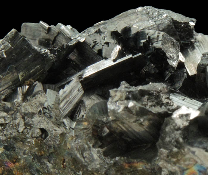 Enargite from Butte Mining District, Summit Valley, Silver Bow County, Montana