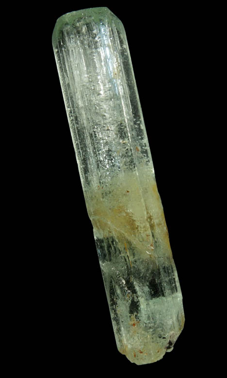 Beryl var. Aquamarine with minor Lepidolite from Medina Pegmatite, Pedra Azul, Minas Gerais, Brazil